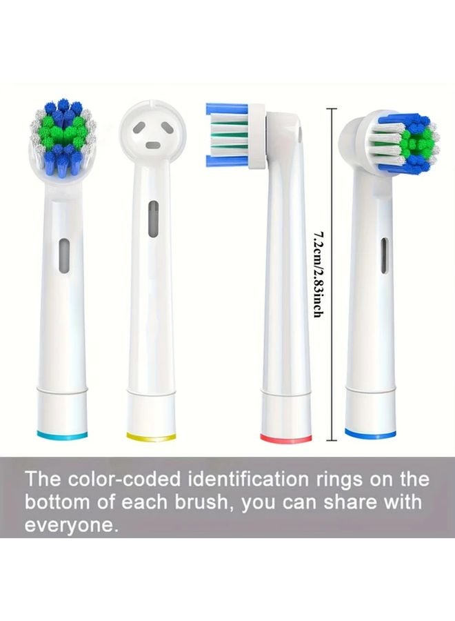 OLB 3 In 1 Electric Toothbrush Replacement Heads 16pcs Dual Head With 3 Cleaning Modes - Image 3